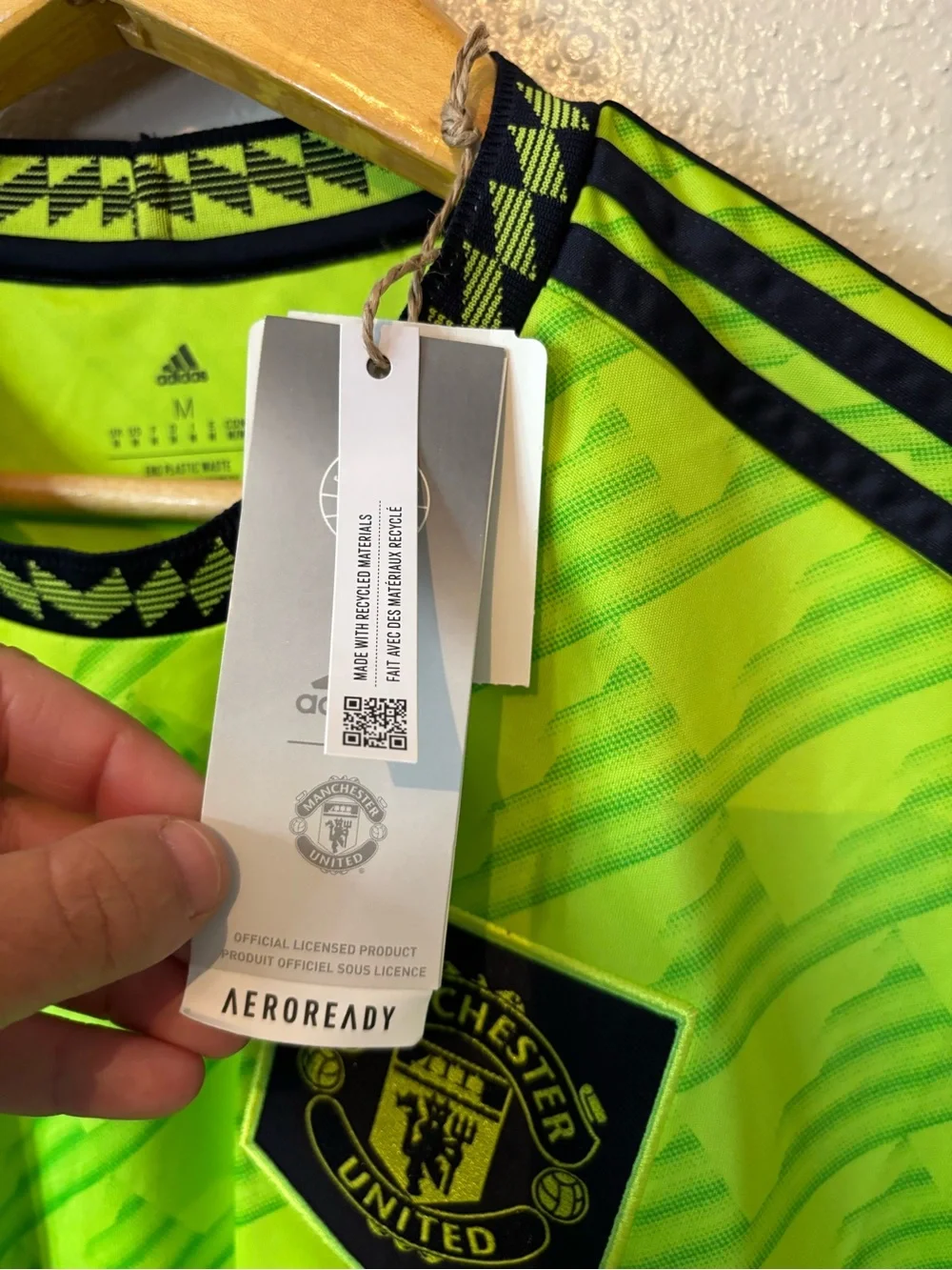 NWT Manchester United third jersey